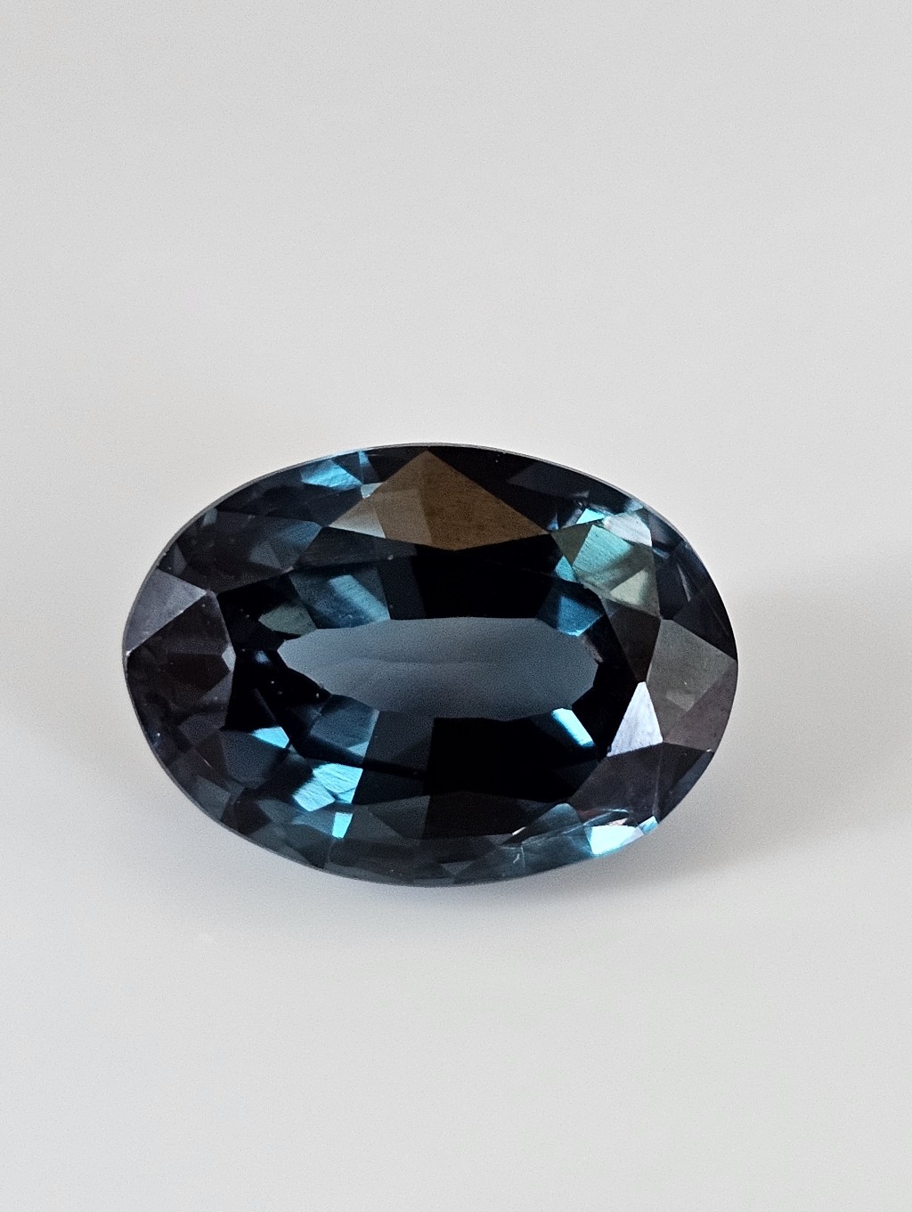 Certified Oval Indicolite Tourmaline Gemstone 10 Carats!
